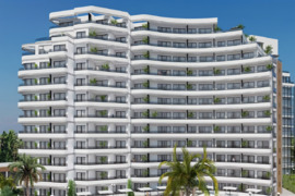 Parduodami įvairių tipų apartamentai jau pastatytame projekte, esančiame Gaziveren, Lefke regione (Š