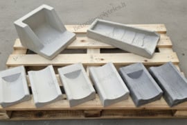 Betoniniai lietaus latakai 25,5x16cm