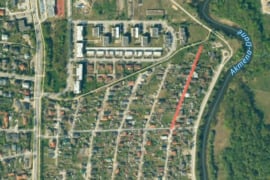 Sklypas soduose Mažasis kaimelis Klaipėda 6 arai, miesto komunikacijos
