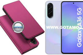 Ducis itin plonas dėklas-knygelė Samsung Galaxy A36 / A37 WWW.GOTAMO.LT