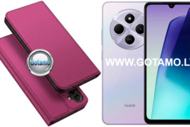Ducis dėklai-knygutės Xiaomi Redmi 14C / Redmi A4 / Poco C75 WWW.GOTAMO.LT