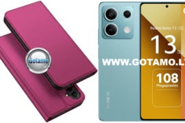 Ducis dėklai-knygutės Xiaomi Redmi Note 13 5G telefonui WWW.GOTAMO.LT