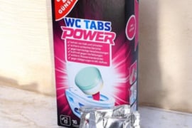 WC valymo tabletės
