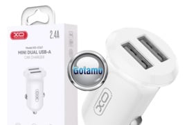 Auto kroviklis USB 12W 2 lizdų XO WWW.GOTAMO.LT