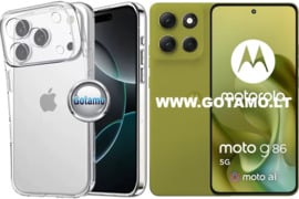 C-Clear Plus skaidri nugarėlė Motorola Moto G86 / G86 Power telefonams