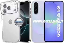 C-Clear Plus skaidri nugarėlė Samsung Galaxy A36 / A37 WWW.GOTAMO.LT