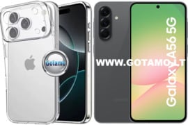 C-Clear Plus skaidri nugarėlė Samsung Galaxy A56 telefonui WWW.GOTAMO.LT