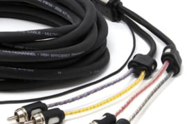 Audison Connection BT4 250.2 4 kanalų signalinis linijinis RCA laidas
