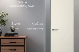 Nematomos durys | Paslėpta stakta | Montavimas | Garantija