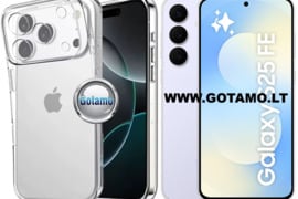 C-Clear Plus skaidri nugarėlė Samsung Galaxy S25 FE telefonui