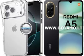 C-Clear Plus skaidri nugarėlė Xiaomi Redmi A5 4G, Xiaomi Poco C71