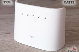 4G+ LTE cat13 modemas TCL HH132VM su maitinimo blokeliu