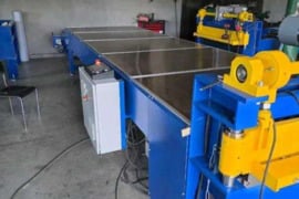 Staklės trapecinei skardai T18 gaminti