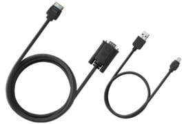 Pioneer CD-IV203 iPhone 5 kabelis į USB/VGA jungtį