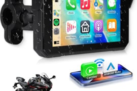 Nauja 5′ Motociklo Išmani multimedija su Carplay Android