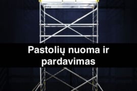 Mobilių bokštinių pastolių nuoma