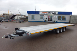 Priekaba Besttrailers INDIANA 8,5x2,2m 3500kg R13C. Dengtas