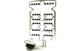 Mercedes-Benz, W212, Priekinės sėdynės SRS kilimėlis, A2128703010, 2128703010, 0465455928