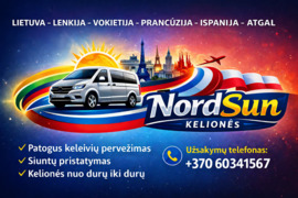 Vežame siuntas ir žmones