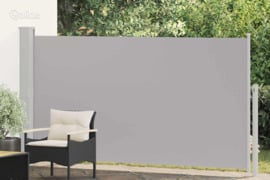 vidaXL Ištraukiama šoninė kiemo pertvara, pilkos spalvos, 170x300cm