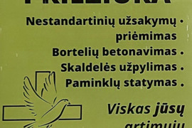 Kapaviečių tvarkymas  ***