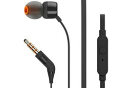 JBL T110 Purebass ausinės laidinės su mikrofonu