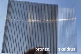 Kanalinis polikarbonatas 6mm storio