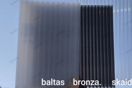 Kanalinis polikarbonatas 10mm storio