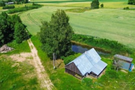 Vilkaviškio r. sav., Ramovietės k., rąstinis namas