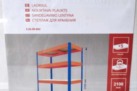 Parduodu naujus sandėliavimo stelažus (lentynas)