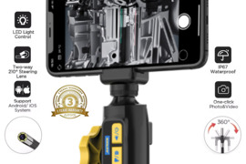 NAUJAS! AUTOOL SVB302 360° LAIPSNIŲ ENDOSKOPAS SONY KAMERA