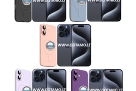 MagSafe Matte Plus dėklai nugarėlės Apple iPhone 15 Pro telefonui