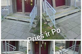 Statybos darbai vilniuje