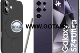 MagSafe Matte Plus dėklai nugarėlės Samsung Galaxy S24 Ultra telefonui