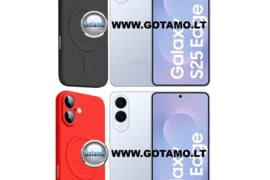 MagSafe Matte Plus dėklas nugarėlė Samsung Galaxy S25 Edge telefonui