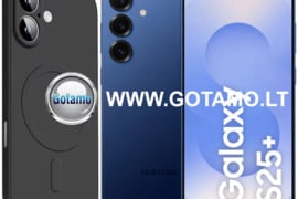 MagSafe Matte Plus dėklai nugarėlės Samsung Galaxy S25 Plus telefonui