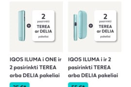 Iqos nuolaidos kodas AJPS410