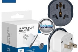 220V tinklo adapteris perėjimas į JAV (Type A) Blue Star universalus