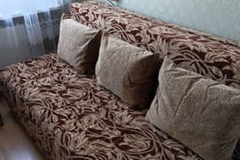 Sofa - lova su patalynės dėže