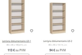  BIURO BALDAI ir LENTYNOS pagal užsakymą GREITAI ir KOKYBIŠKAI  ***