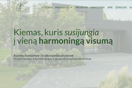 Apželdinimo projektai, konsultacijos, apželdinimo darbai