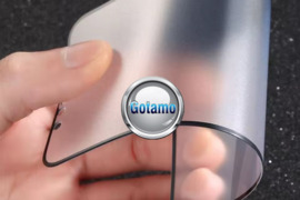 Apsauginis matinis lankstus stiklas Apple iPhone 13 Pro telefonui