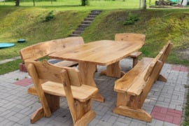 Ąžuoliniai lauko baldai 063599672