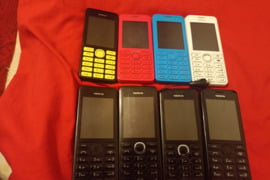 Nokia 206, geri telefonai