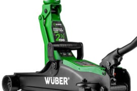 Žemo profilio hidraulinis domkratas su ratukais Wüber W22001 | 90-360 mm | 2.5 t