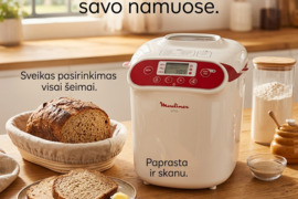 Duonos kepimo aparatas 