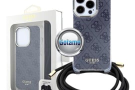 Dėklas nugarėlė GUESS Style2 – Apple iPhone 15 Pro su virvele