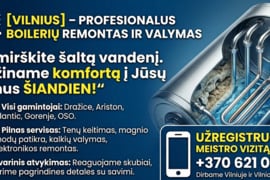 Boilerių remontas be jokių atvykimo mokesčių