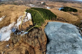PARDUODAMAS 2,47 HA ŽEMĖS SKLYPAS SU PROJEKTU PRIE EŽERO, ZARASŲ R., BARAUKOS K.