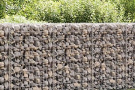 vidaXL Gabiono siena su dang., galvanizuotas plienas, 100x20x100cm